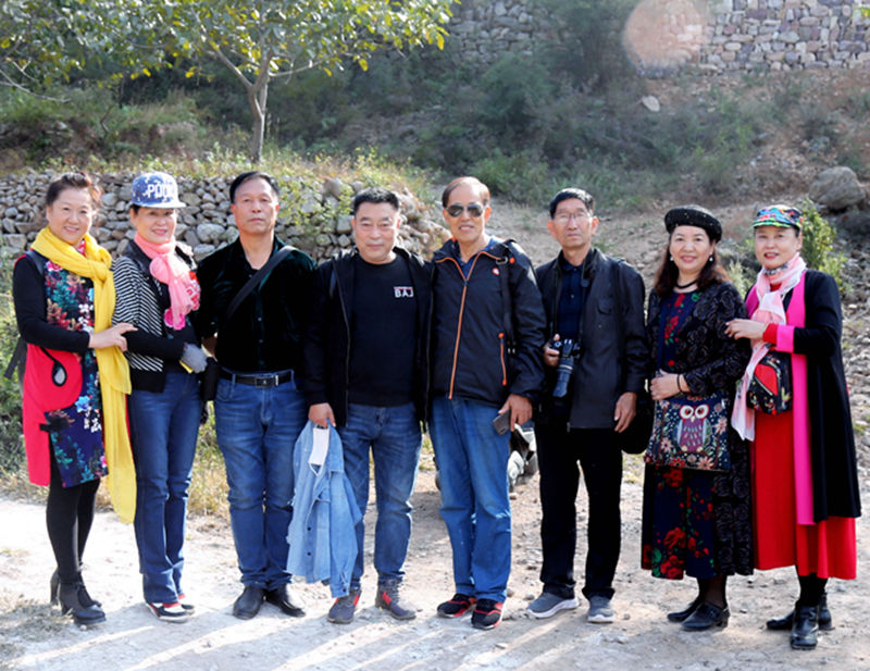 邯郸市模特行业协会观摩无公害绿色养殖基地